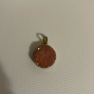 Quartz Druzy Necklace Pendant